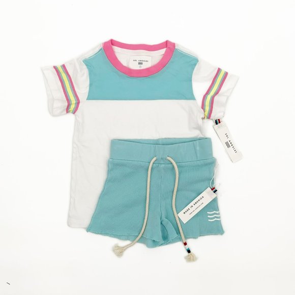 Sol Angeles Size 4T Shirt and Shorts Bundle